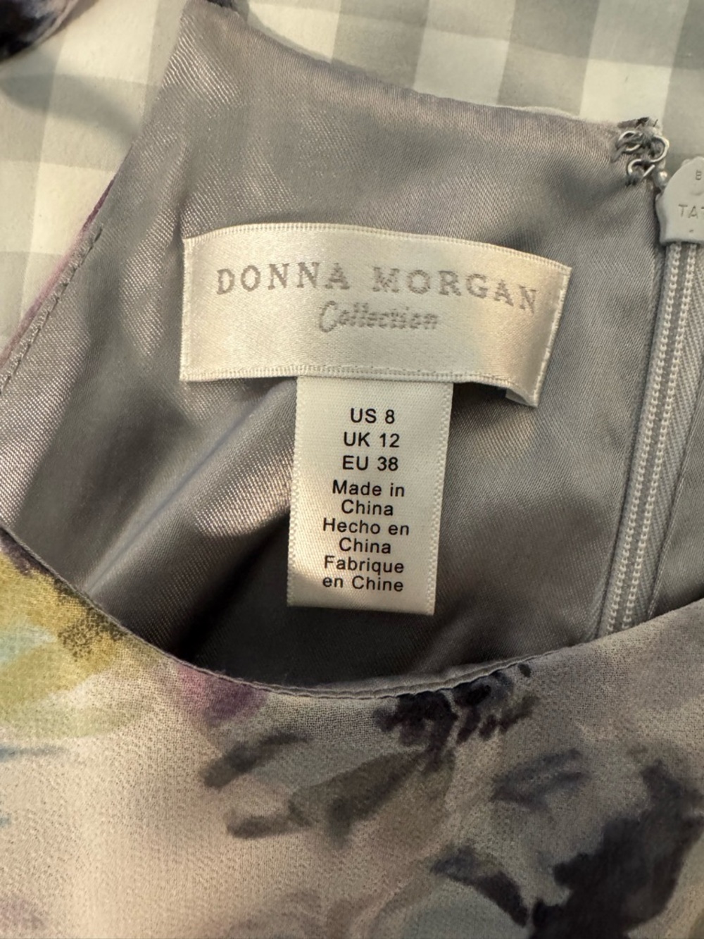 BHLDN Anthropologie Donna Morgan Alana Wildflower Dress - Picture 6 of 7